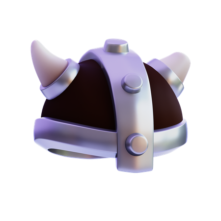 Viking Helmet  3D Icon