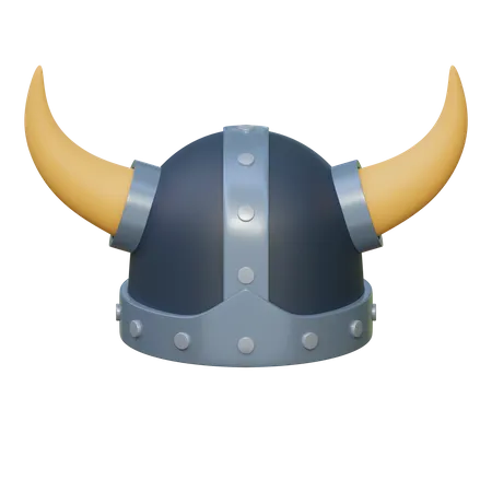 Viking Helmet Game Icon 3 D Illustration 3D Icon