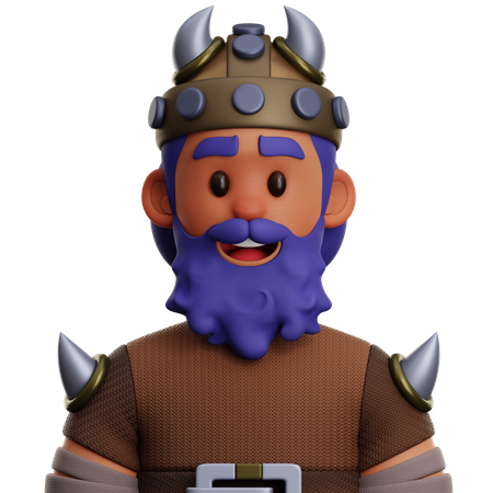 Viking People  3D Icon