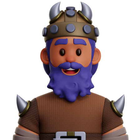 Viking People  3D Icon