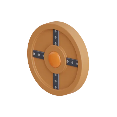 Viking Shield  3D Icon