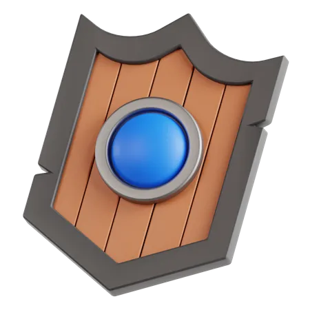Viking Shield  3D Icon