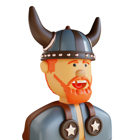 Vikingo  3D Icon