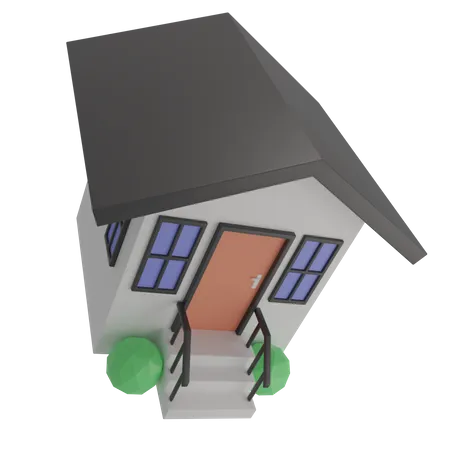 Villa  3D Illustration