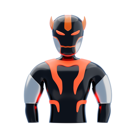 Villain  3D Icon