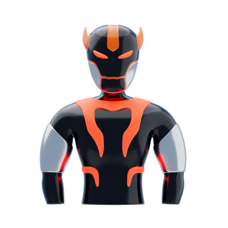 Villain  3D Icon