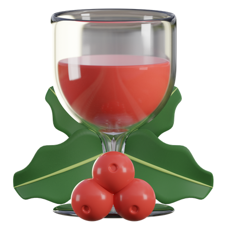 Vin de Noël  3D Icon