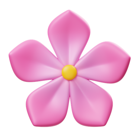 Vinca-Blume  3D Icon