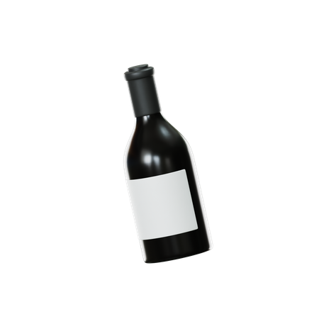 Vinho  3D Icon