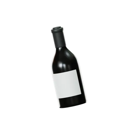 Vinho  3D Icon