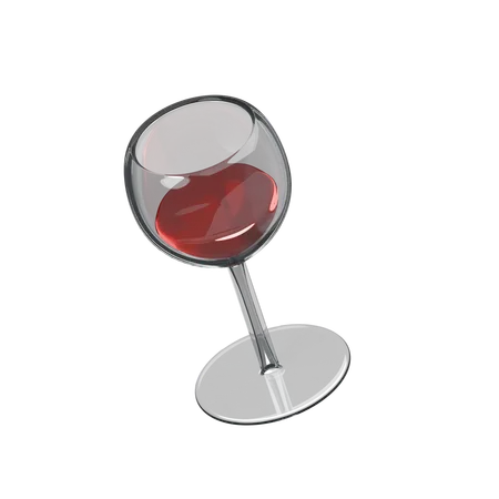 Vinho  3D Icon