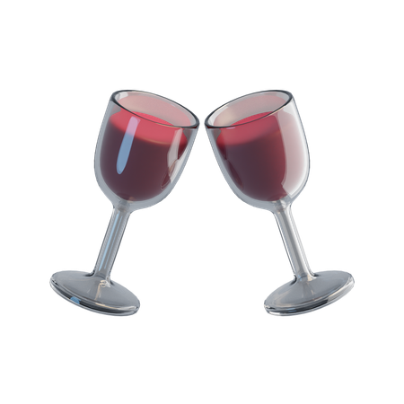 Vino  3D Icon