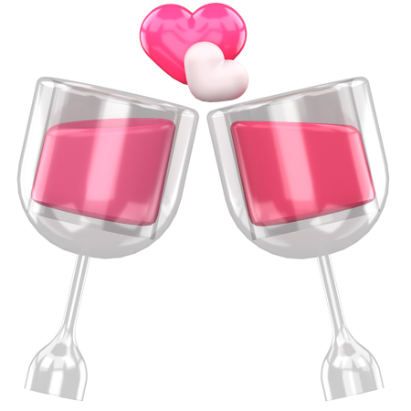 Vino  3D Icon