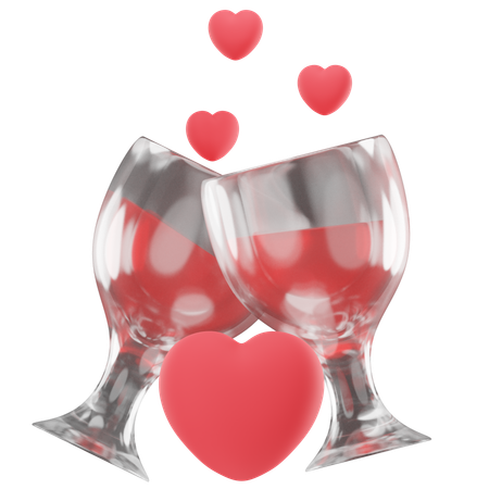 Amor del vino  3D Icon