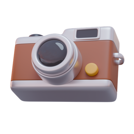 Vintage Camera  3D Icon