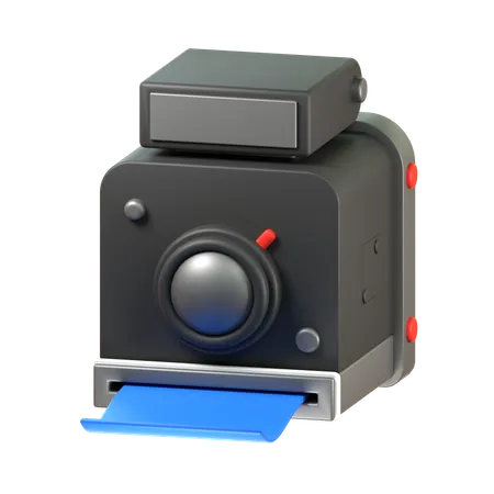 Vintage Camera  3D Icon