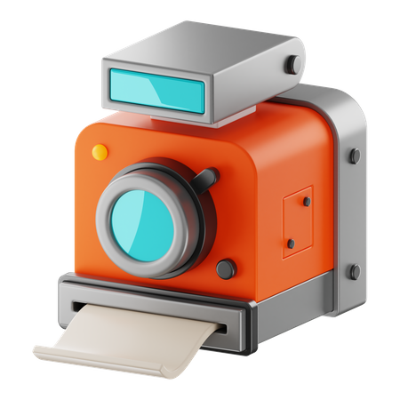 Vintage Camera  3D Icon