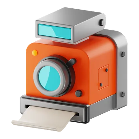 Vintage Camera  3D Icon