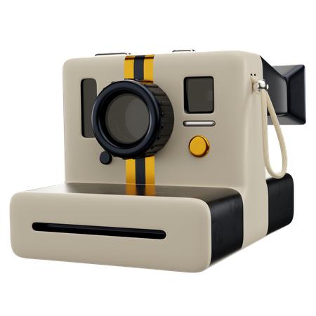 Vintage Camera  3D Icon