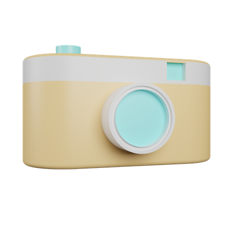 Vintage Camera  3D Icon