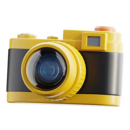 Vintage Camera  3D Icon