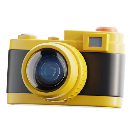 Vintage Camera  3D Icon