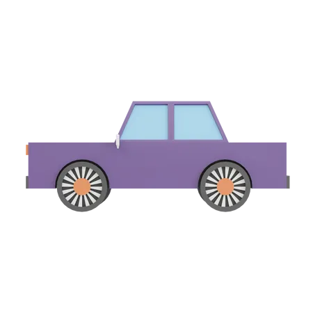 Vintage Car  3D Icon