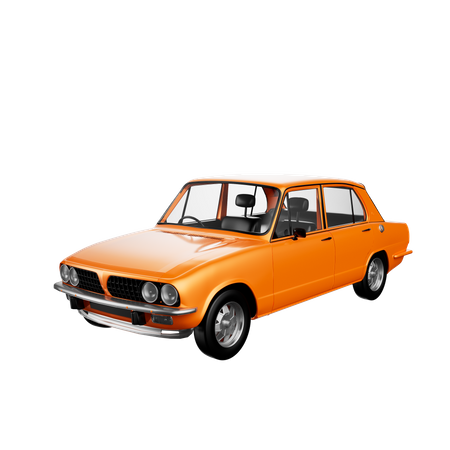 Vintage Car  3D Icon