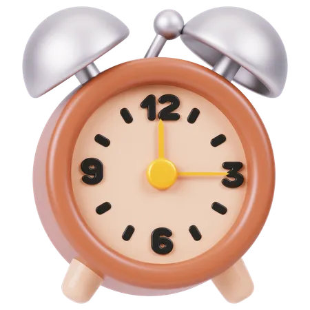 Vintage Clock  3D Icon