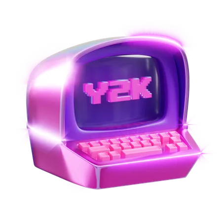 Vintage Computer  3D Icon