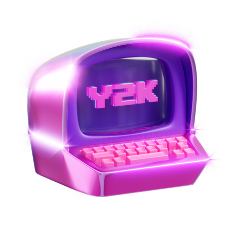 Vintage Computer  3D Icon