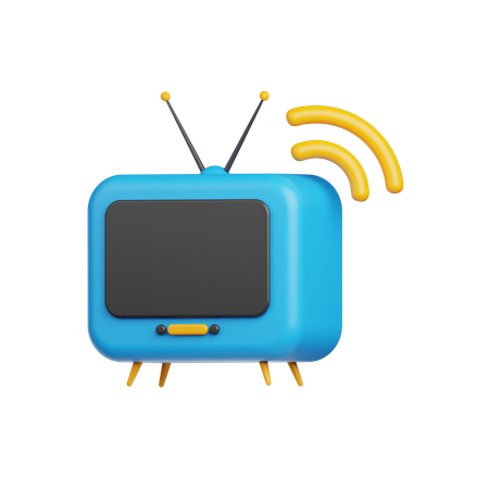 Vintage-Fernseher  3D Icon