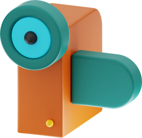 Vintage Handy Cam  3D Icon