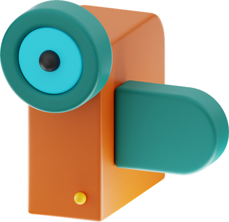 Vintage Handy Cam  3D Icon