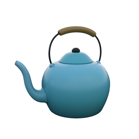 Vintage Kettle  3D Icon