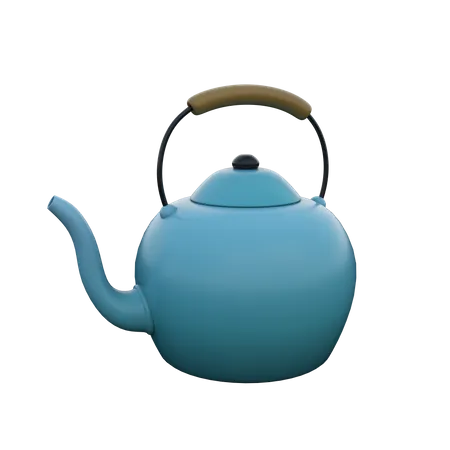 Vintage Kettle  3D Icon