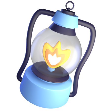 Vintage Lantern  3D Icon