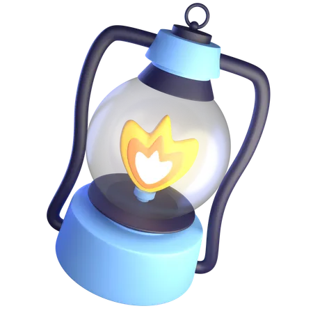 Vintage Lantern  3D Icon