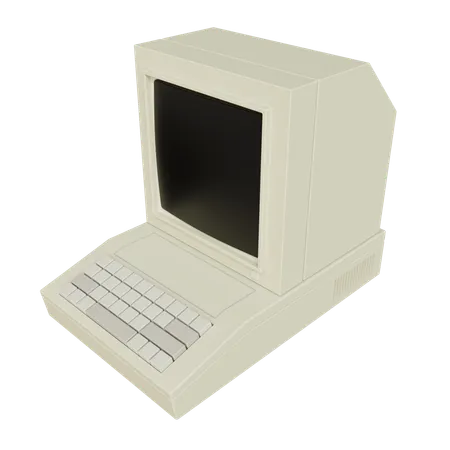 Vintage Pc  3D Icon