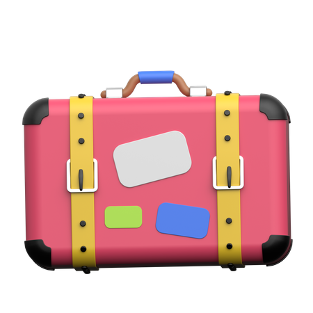 Vintage Suitcase  3D Icon