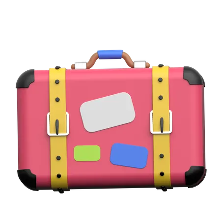Vintage Suitcase  3D Icon