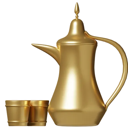 Vintage Teapot  3D Icon