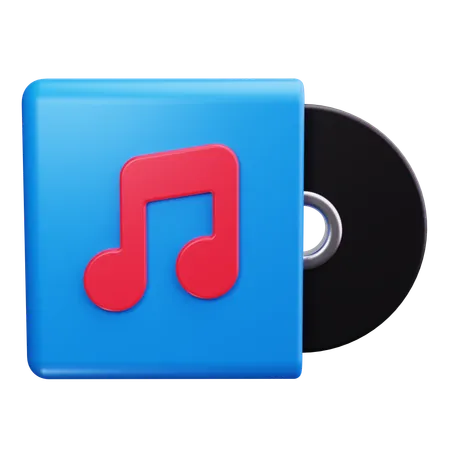 Vinyl  3D Icon