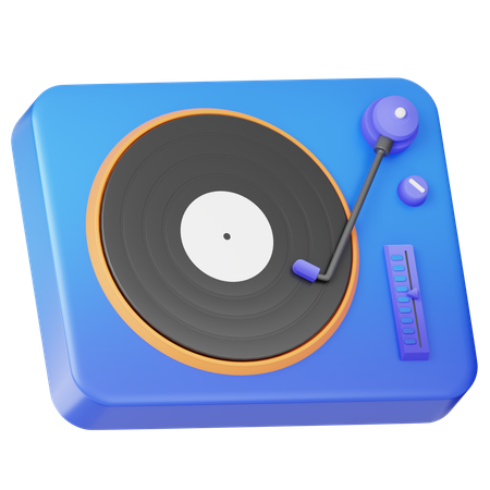 Vinyl  3D Icon