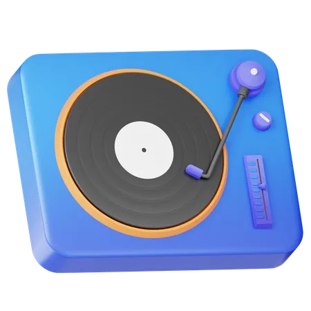 Vinyl  3D Icon