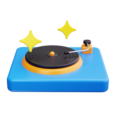 Vinyl  3D Icon