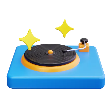 Vinyl  3D Icon