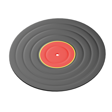 Vinyl  3D Icon