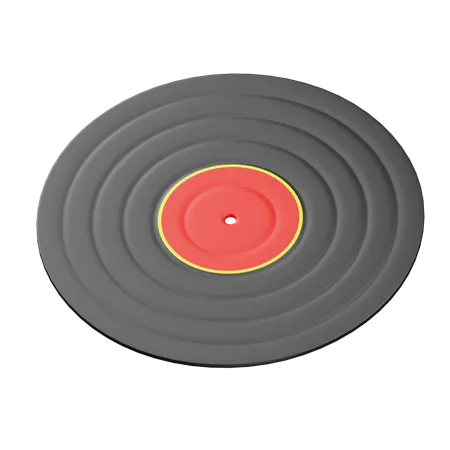 Vinyl  3D Icon