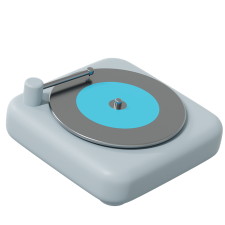 Vinyl  3D Illustration